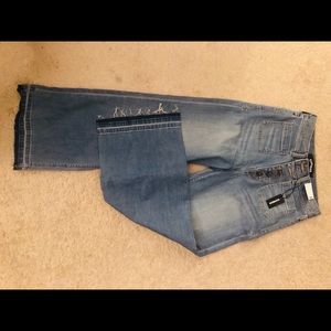 Express Cropped wide leg high rise